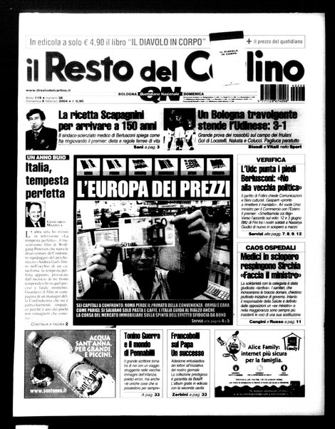 Il Resto del Carlino : giornale dell'Emilia